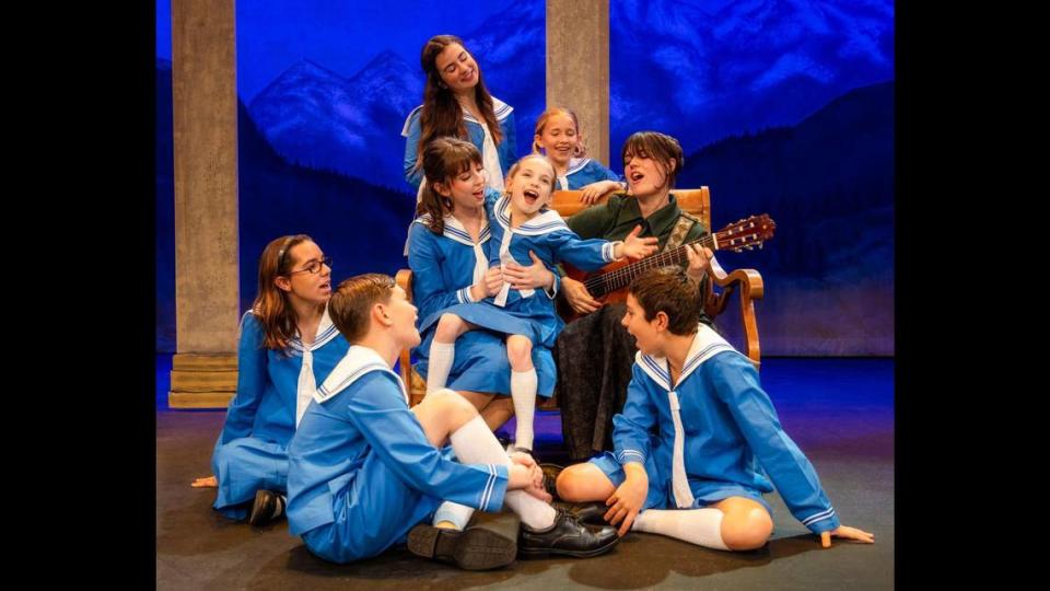 A promotional image for a production of “The Sound of Music” presented by the Merced College Theater Department. Image courtesy of Merced College.