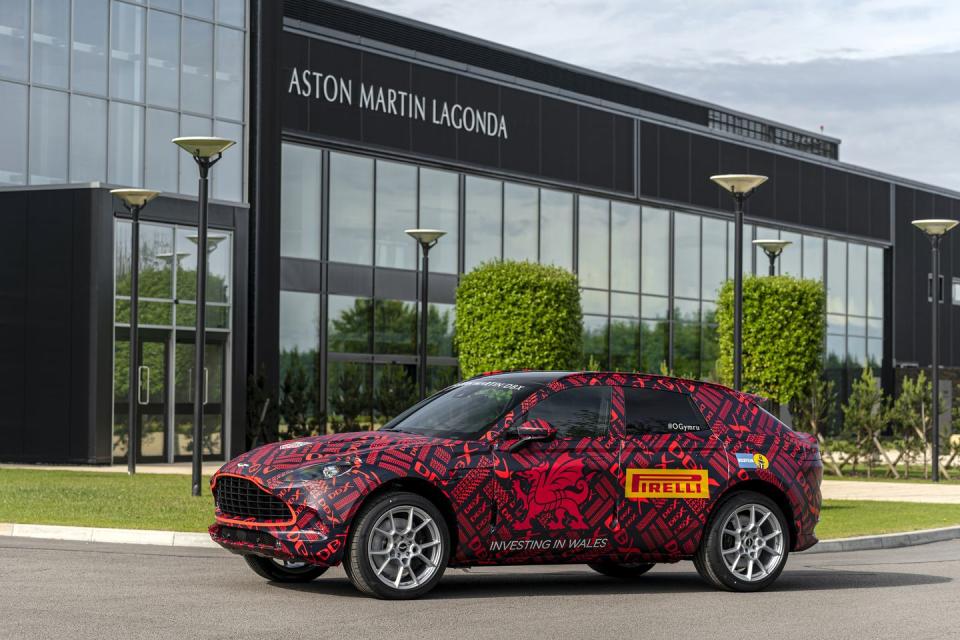 2020 Aston Martin DBX prototype