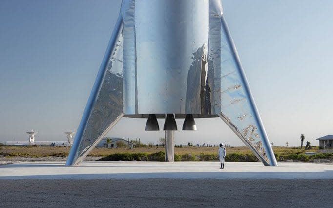 The SpaceX 'Starship Hopper'