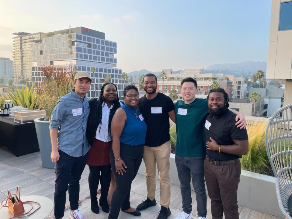 Netflix and The Handy Foundation’s trainees (L to R): Armir Camangian, Jaye Middleton, Mirra Watkins, Anthony Truss, Anthony Chang and Tariq Edwards.