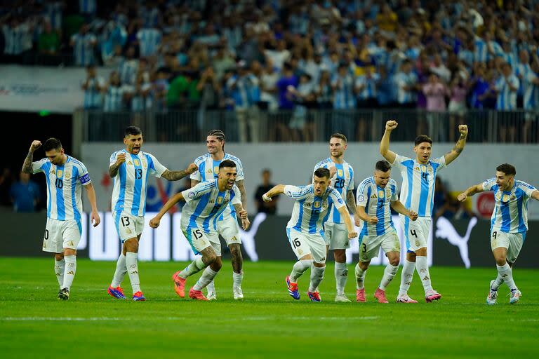 Argentina v Ecuador. Copa America 2024. 04-07-24