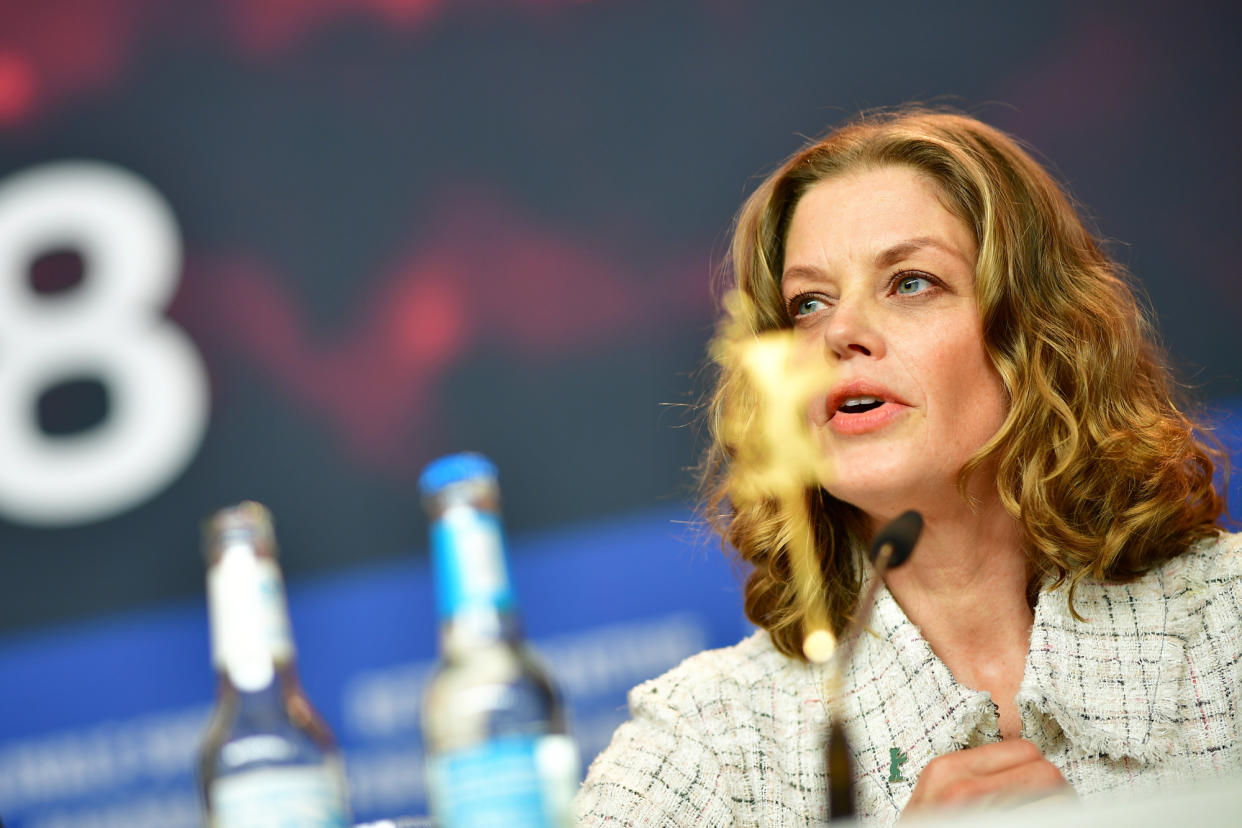 Marie Bäumers Darstellung von Romy Schneider in „3 Tage in Quiberon“ gilt als preisverdächtig. (Bild: Getty Images)