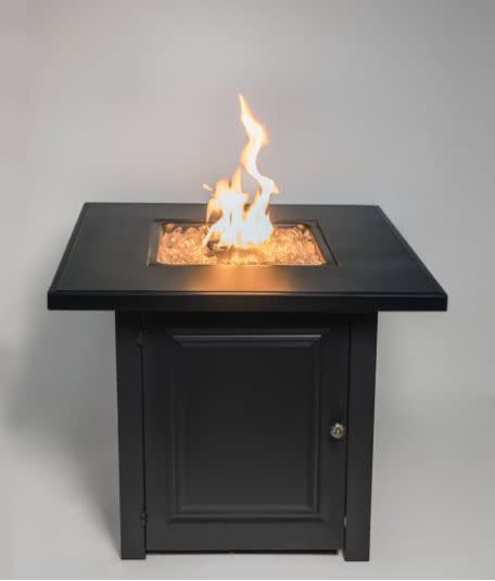 This 41,000 BTU propane powered fire pit warms spaces with a real flame. Find it <a href="https://fave.co/31pJNL4" target="_blank" rel="noopener noreferrer">on sale for $150 (normally $200) at Walmart</a>.