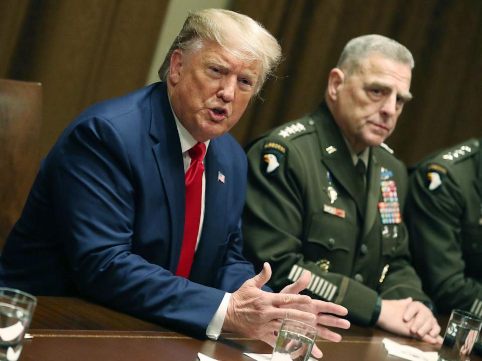 Trump, Gen. Milley