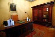 Pope's private office is pictured in Castel Gandolfo, near Rome, Italy, October 21, 2016. REUTERS/Tony Gentile