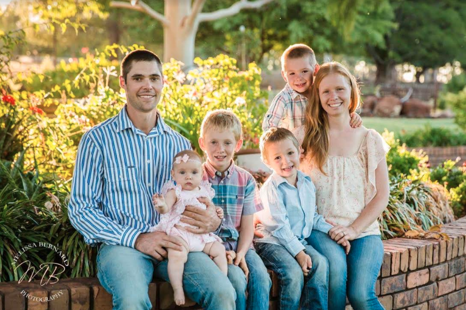 Elizabeth McArthur says because of the drought, her children will be "stronger and wiser". Source: Supplied - Elizabeth McArthur.