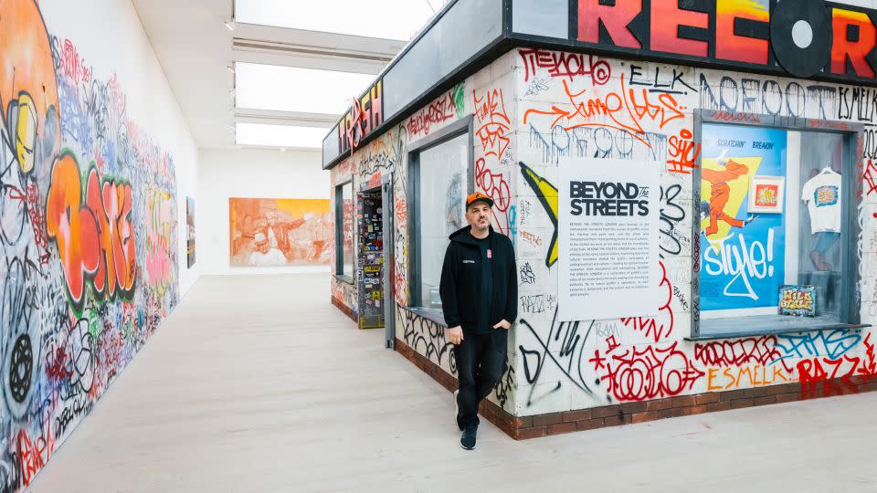 Beyond the Streets, an organization founded by Roger Gastman (pictured above), aims to uplift graffiti art as a cultural and educational medium. Its commitment extends to recognizing and supporting artists who transition from the streets to galleries, museums, installations and public art projects. - Courtesy Roger Gastman