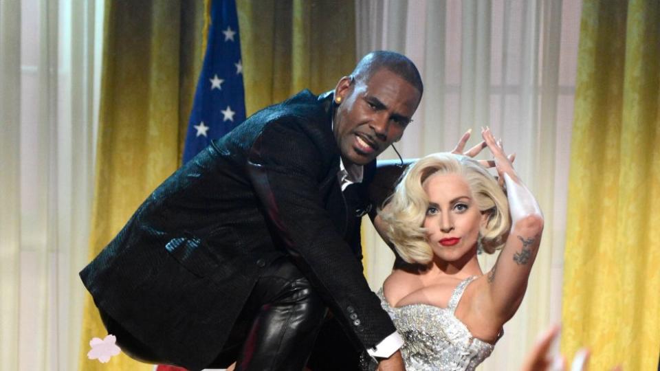 Lady Gaga has apologised for collaborating with R. Kelly in 2013 on “Do What U Want”. Photo: Getty Images