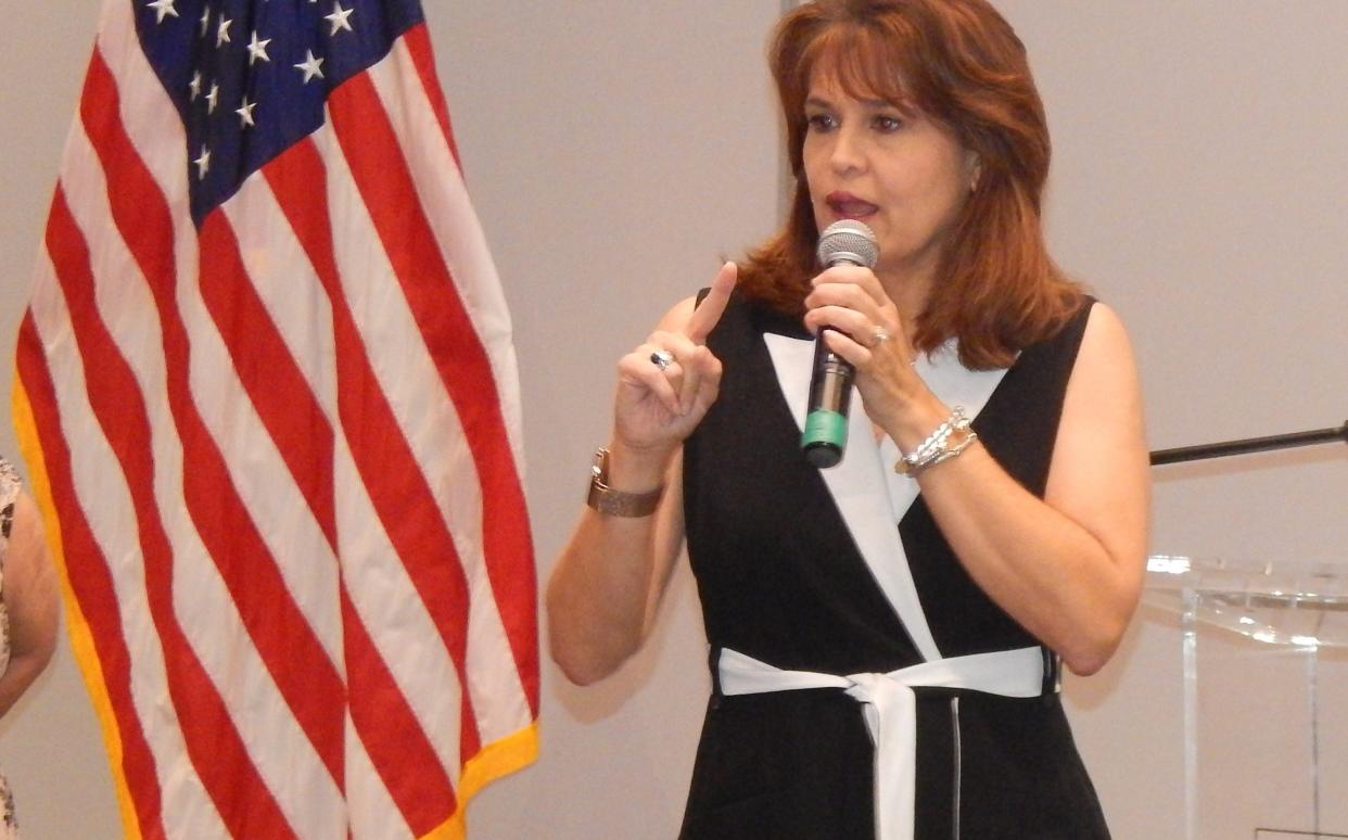 State Sen. Annette Taddeo, a candidate for Florida governor in 2022, spoke to the Southwest Volusia Democratic Club on Thursday, Nov. 18, 2022, in Deltona.