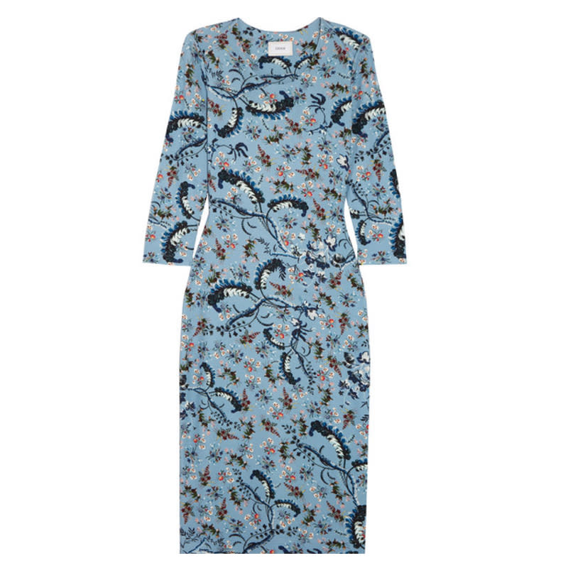 <a rel="nofollow noopener" href="https://rstyle.me/~ahgYP" target="_blank" data-ylk="slk:Allegra Printed Stretch-Ponte Dress, Erdem, $660;elm:context_link;itc:0;sec:content-canvas" class="link ">Allegra Printed Stretch-Ponte Dress, Erdem, $660</a>