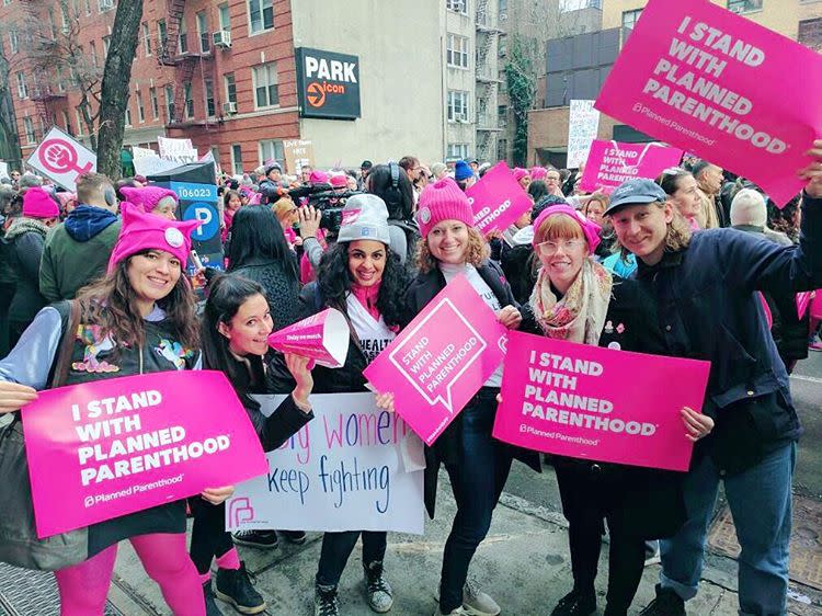 These women stand with Planned Parenthood