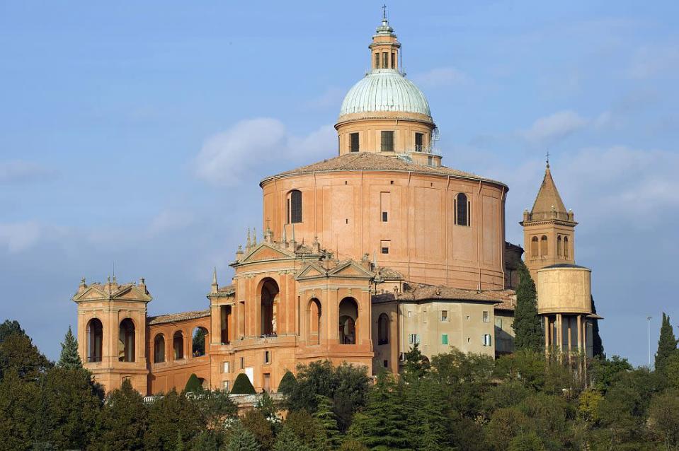 Sanctuary of the Madonna di San Luca in Bologna, Italy.