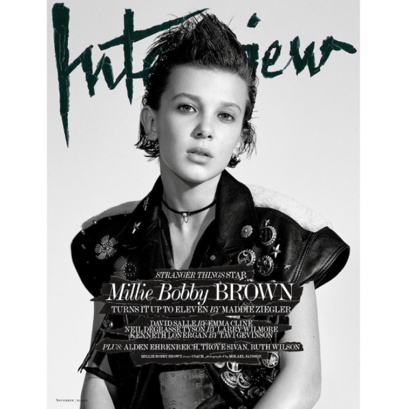 Millie Bobby Brown, W Magazine, 2018 Cover