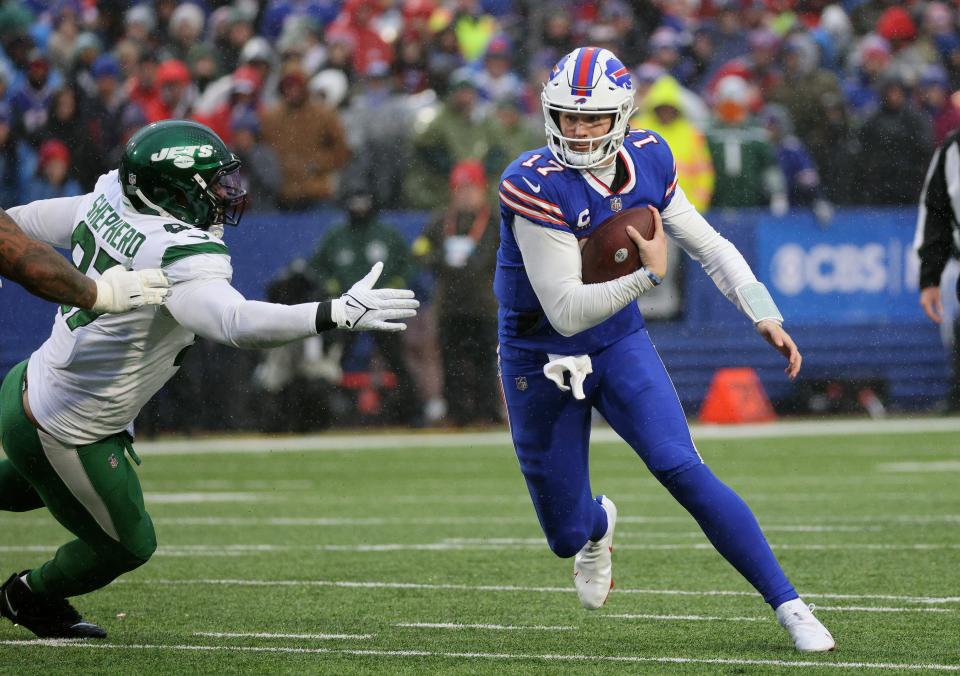 Josh Allen returns to the field for the 2023 season Monday.