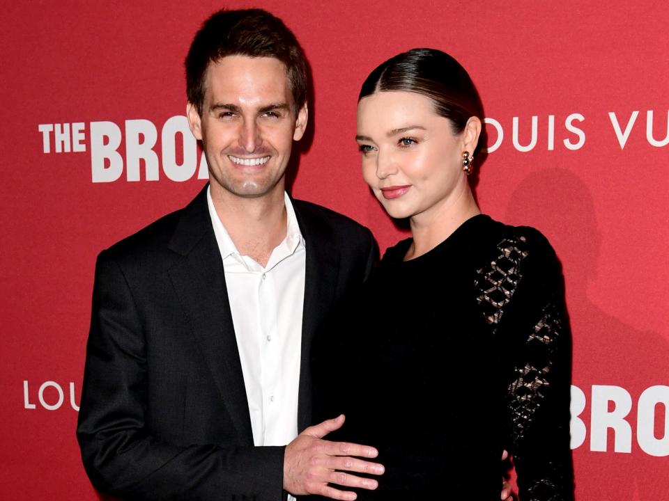 Evan Spiegel Miranda Kerr