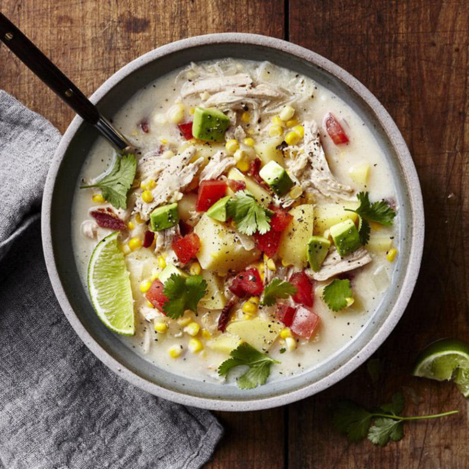 Chicken and Corn Summer Chowder