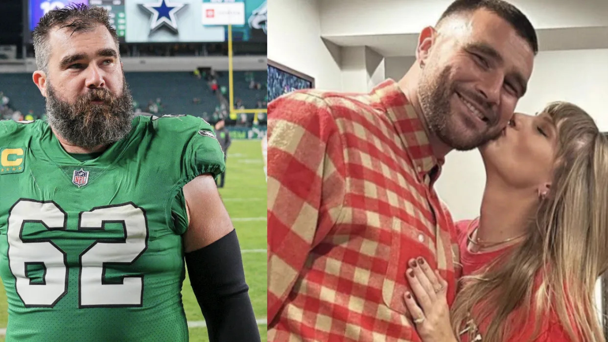 jason kelce, travis kelce, taylor swift