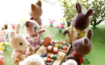 <p>The woodland animals were a big hit in the eighties and could be worth a pretty penny now if you’ve still got some lurking around. Was £6.97. <i>[Photo: Sylvanian Families]</i> </p>