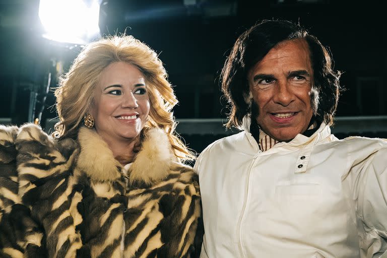 Griselda Siciliani y Leonardo Sbaraglia, notablemente caracterizados, personifican a Zulema Yoma y a Carlos Saúl Menem en la serie que saldrá por Prime Video
