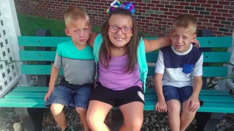 <span>Xzavier Ingle, his twin brother, Mason Ingle, both 6, and their sister, Alivia Stahl, 9, all died at the scene from injuries sustained in the crash. </span>Source: WGN TV