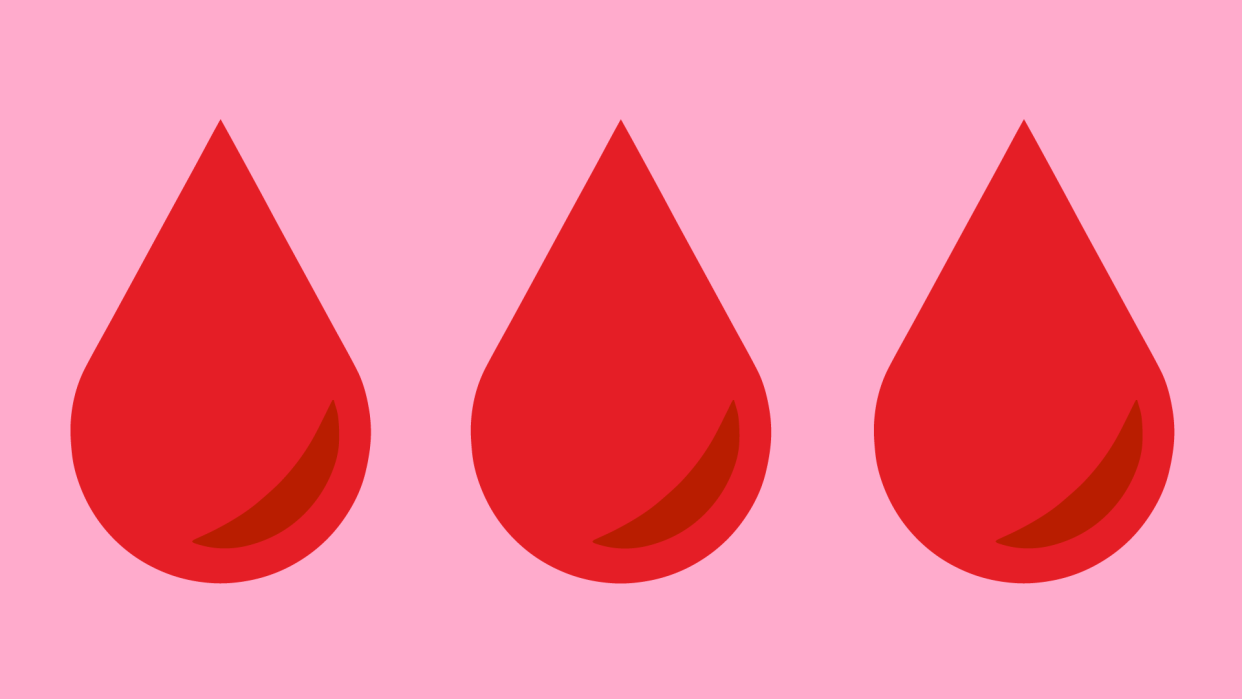 Period emojis are now available on iPhones in huge ‘breakthrough’ for fighting stigmas around menstruation. (Credit: Paulina Cachero/Yahoo Lifestyle)