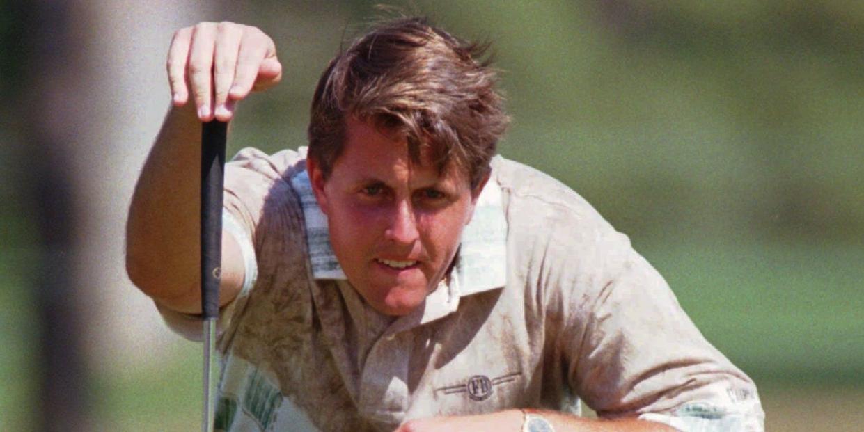 phil mickelson young