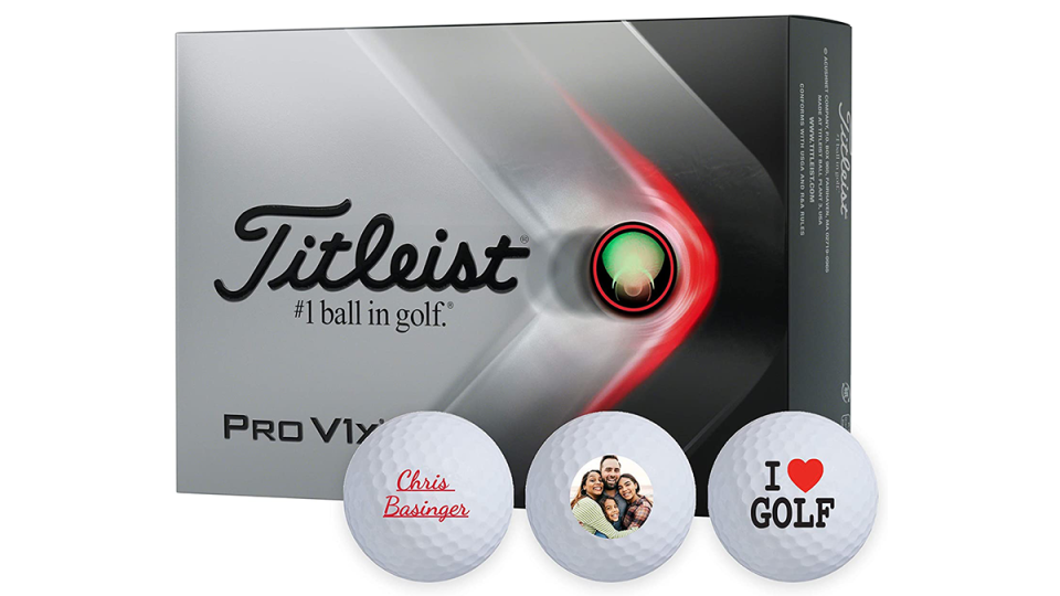 Best gifts for dad: personalized golf balls