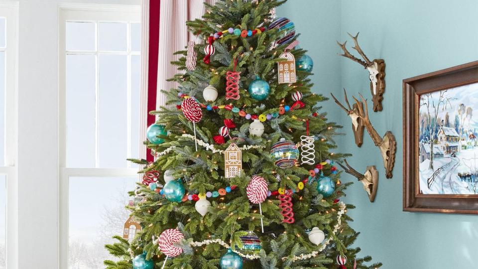 Christmas Tree Decoration Ideas - Candy Tree