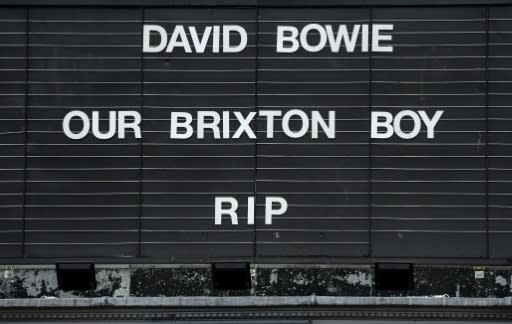 Londoners remember 'Brixton Boy' Bowie at his birthplace