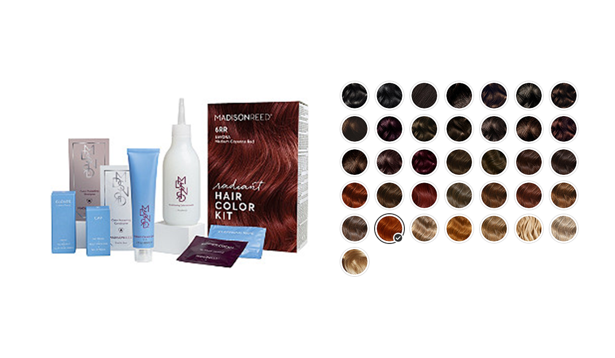 Madison Reed Radiant hair color kit 