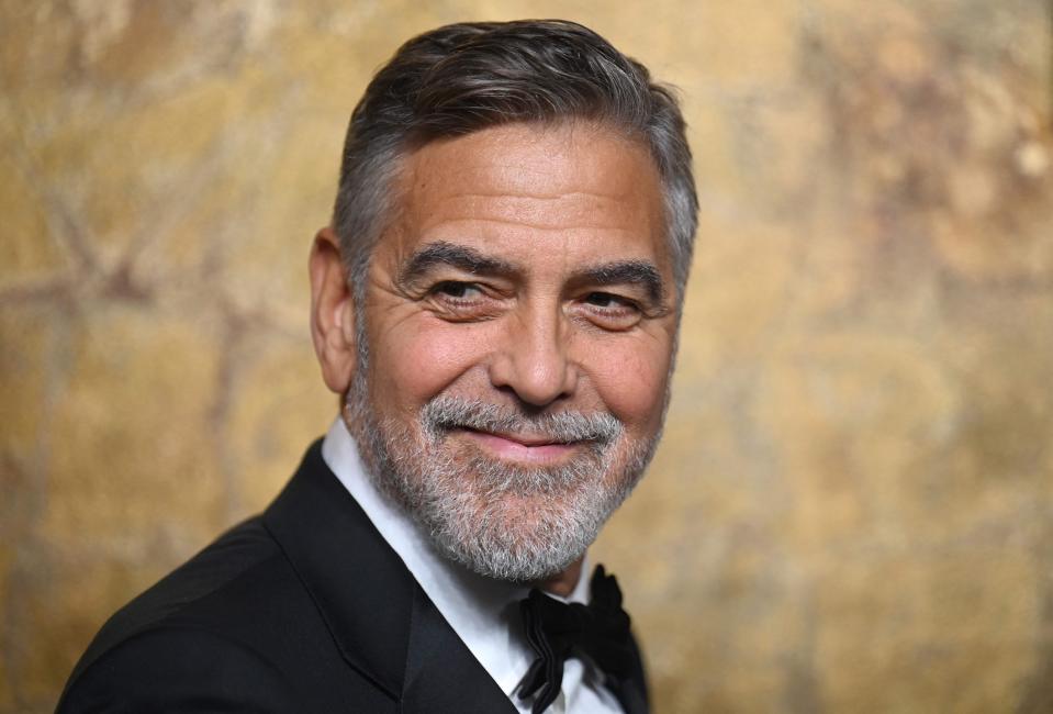 George Clooney attends an event at the New York Public Library in September 2023. He will make his Broadway debut next year.