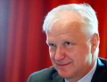 FILE PHOTO: Finland's central bank governor Rehn in Helsinki