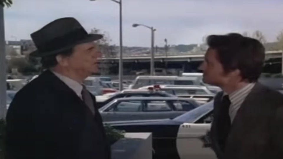Karl Malden and Michael Douglas on The Streets of San Francisco