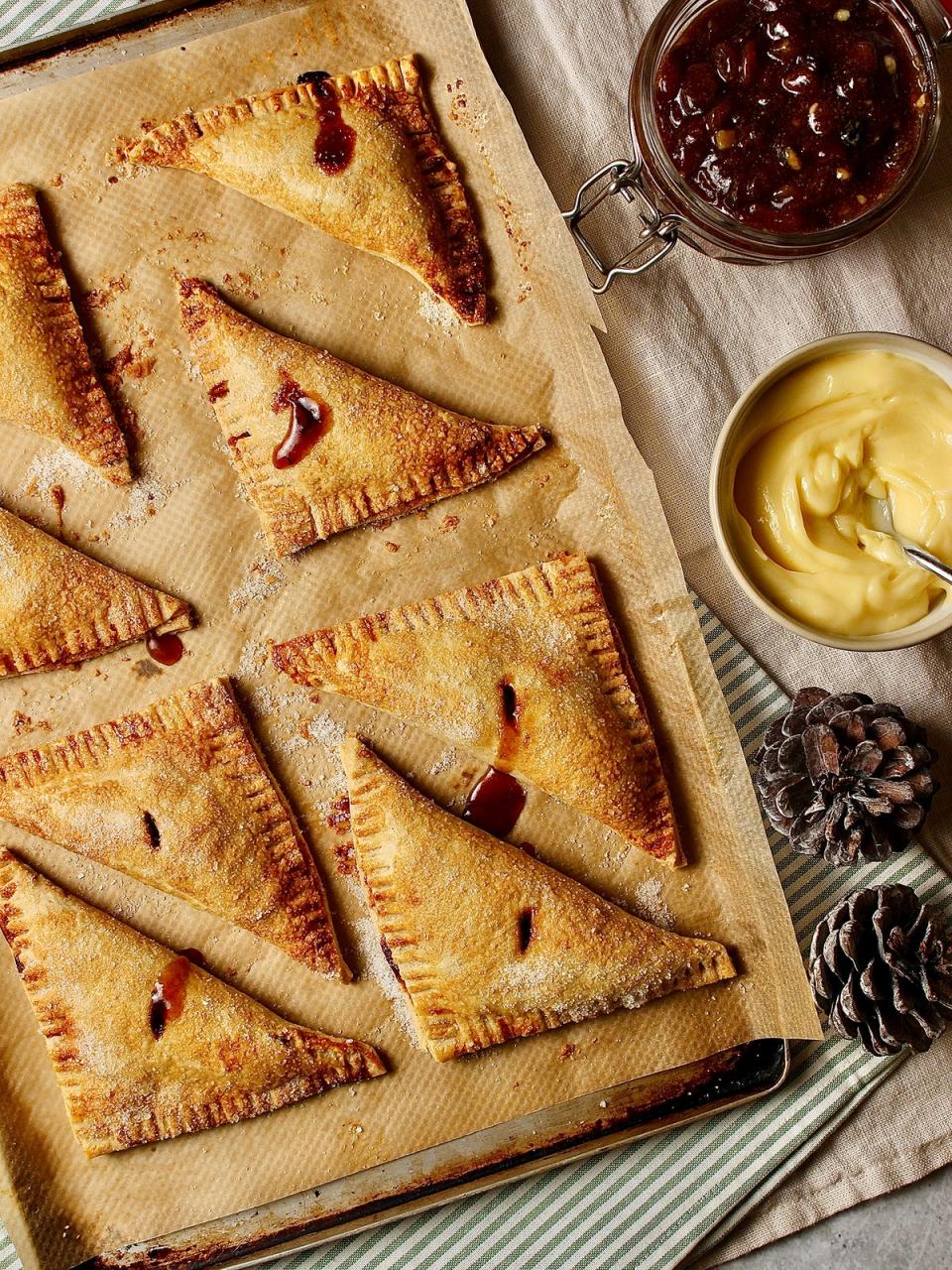 All I want for Christmas is a tasty twist on a classic – such as this mince pie turnover (Easy Peasy Baking Campaign/Bonne Maman)