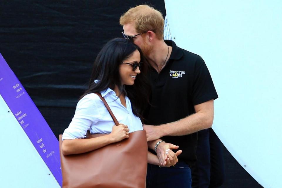 The pair were watching wheelchair tennis at the Invictus games (Getty Images)