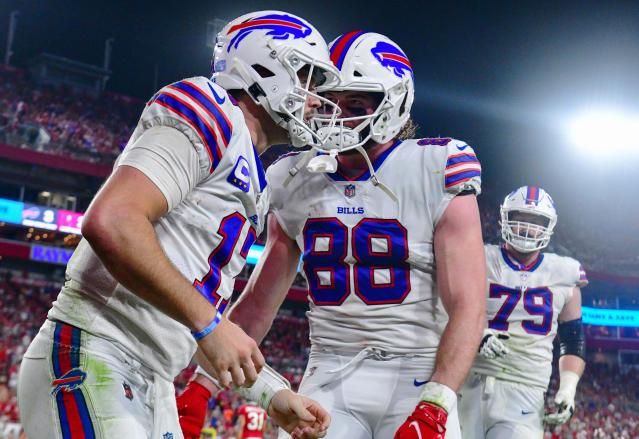 Sunday Night Football on NBC - Circle the wagons, Buffalo Bills fans!  Buffalo secures a playoff spot under the Sunday Night Lights!