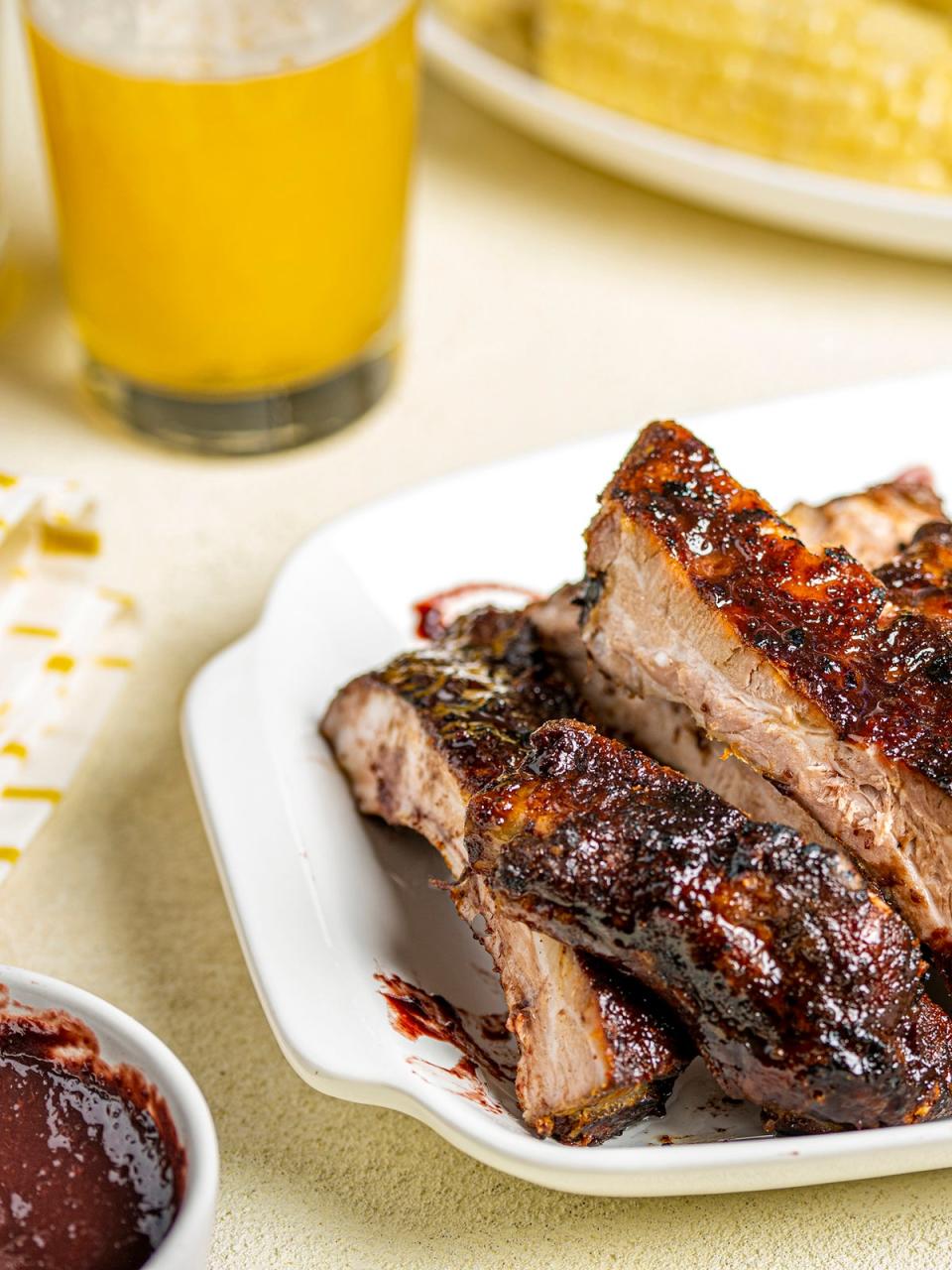 You can use baby back ribs, spareribs or St Louis ribs in this recipe (Peggy Cormary/The Washington Post)