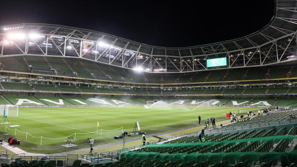 <p>Clive Staunton was targeted outside his home after selling flags and scarves at the match between the Republic of Ireland and Northern Ireland.</p>