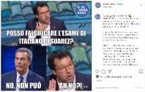 La notizia dell'esame concordato del Pistolero Suarez ha fatto scatenare il web. Ecco alcuni dei meme più divertenti