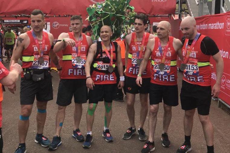 Firefighters from red watch at North Kensington were first to arrive at Grenfell Tower on the night of the disaster: London Fire Brigade