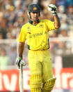 Australia’s skipper Ricky Ponting scored an unbeaten 140 in a man of the match performance in the 2003 World Cup final against India. The majestic knock led his country to a huge victory and back-to-back trophies.
