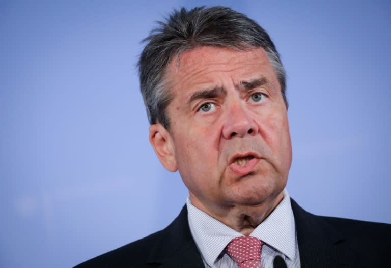 German Foreign Minister Sigmar Gabriel