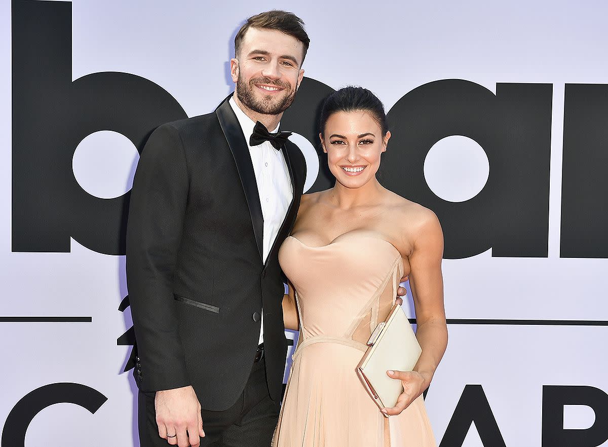 Sam Hunt  and Hannah Lee Fowler