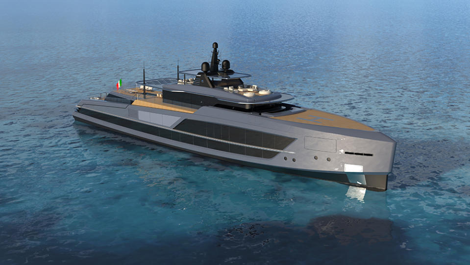 Baglietto 213-foot megayacht V-Line