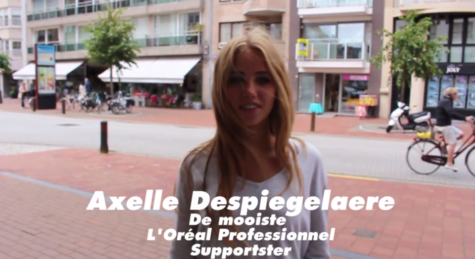 Axelle Despiegelaere L'Oreal Video