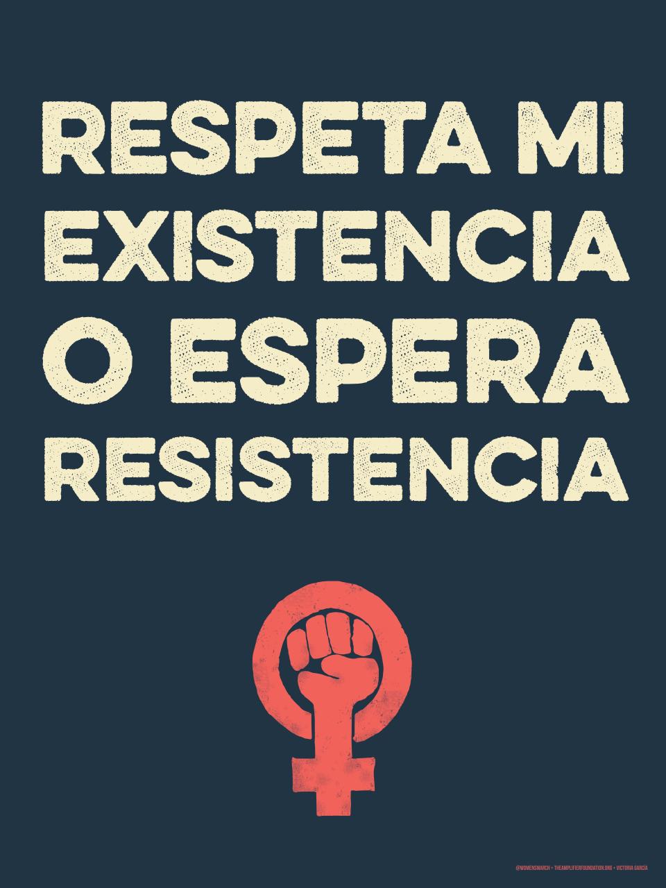 VICTORIA GARCIA, &ldquo;RESPETA&rdquo;