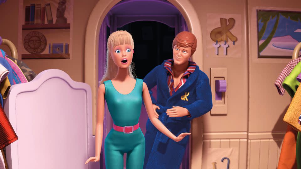 Barbie and Ken spent more time together during the making of "Toy Story 3," to which they lent their likenesses. - Moviestore/Shutterstock