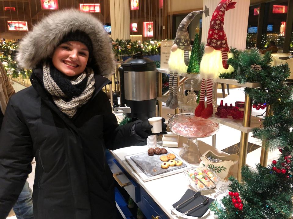 This 14-year-old helped choose the hotel her family stayed in while visiting New York City. The Hard Rock Hotel provided fun extras she enjoyed like hot chocolate and cookies in the afternoon.