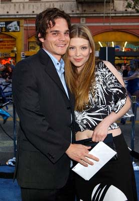 Greg Rikaart and Amber Benson at the Hollywood premiere of 20th Century Fox's X2: X-Men United