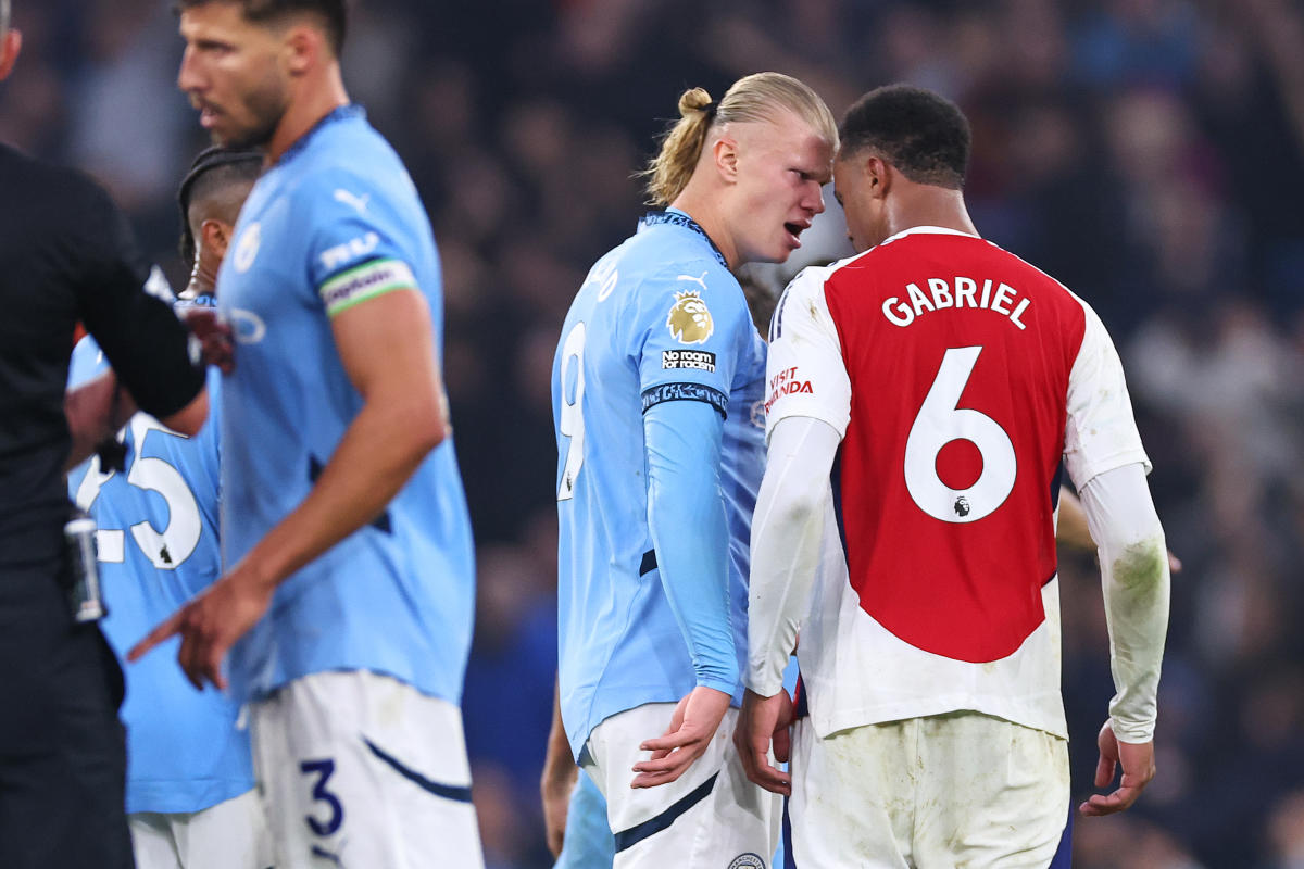 Man City, Arsenal trade chaotic goals, fury in a dramatic game that now defines the Premier League